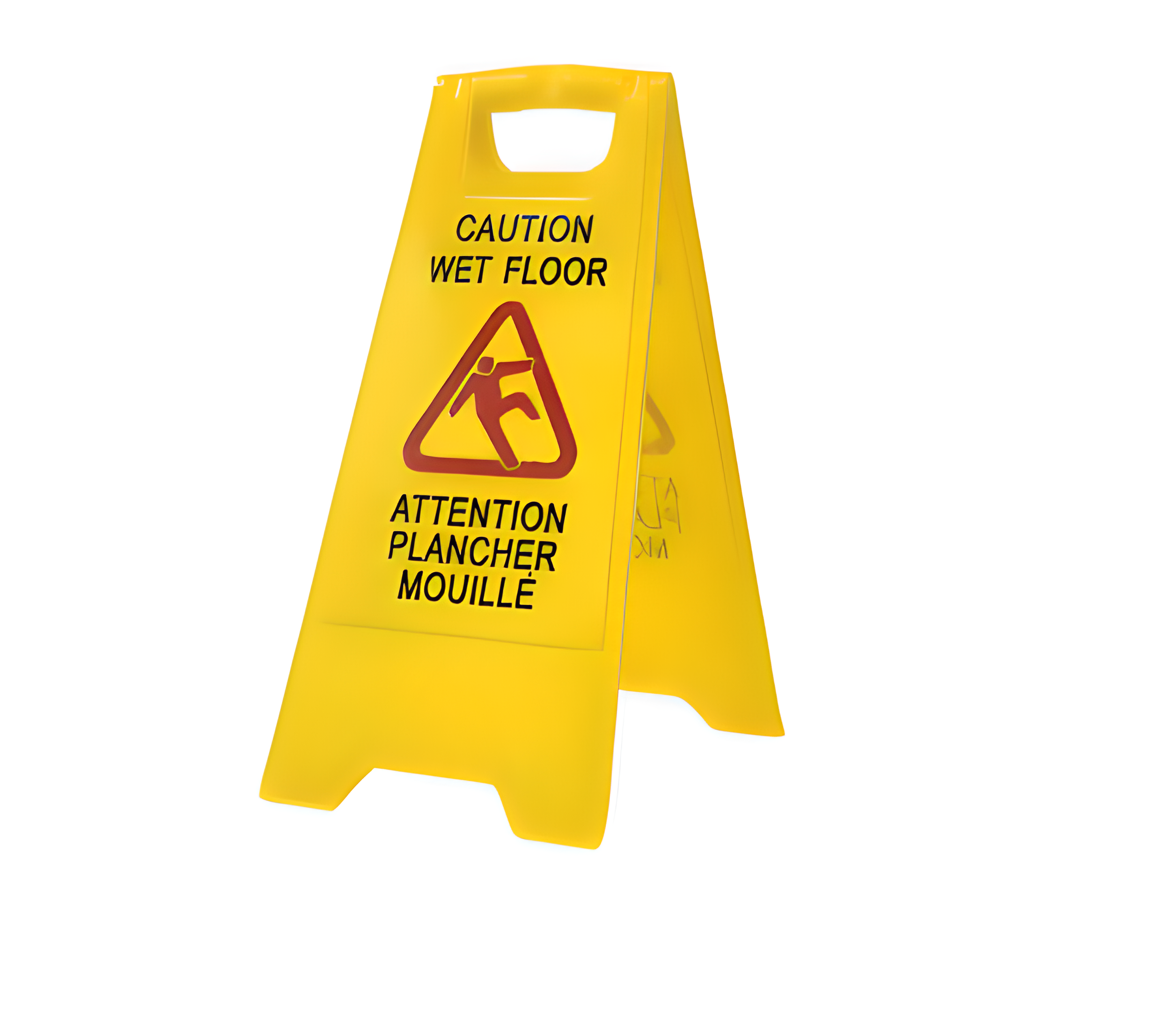 108 A F Panneau de sécurité caution wet floor